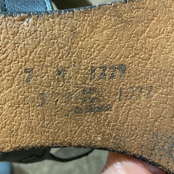 Sofwear Shoes Houston Texas Sandals with Multicolor Accents Women’s Size 7 - Picture 8 of 10